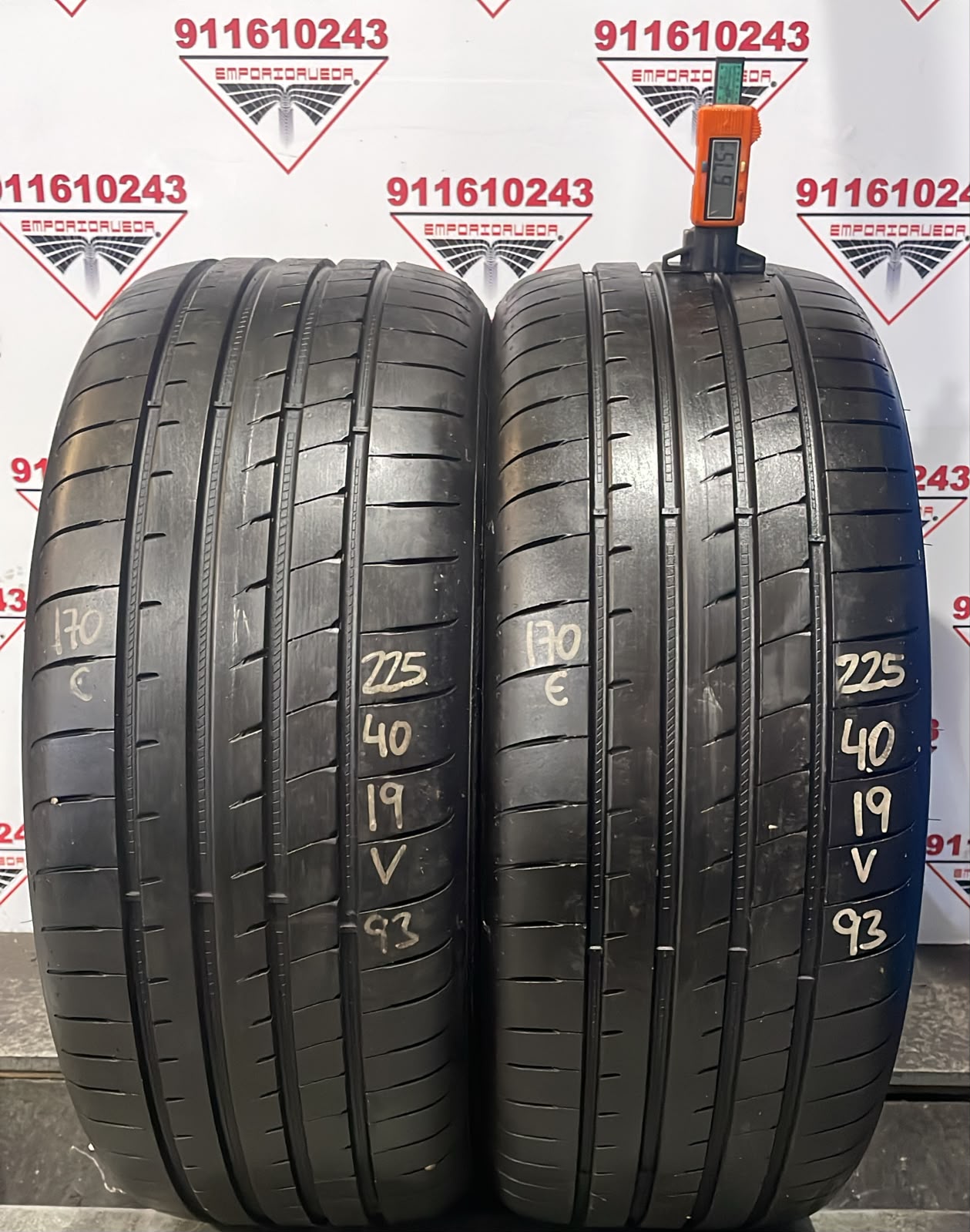 GOODYEAR EAGLE F1 USADO  225/40 R19 93 V